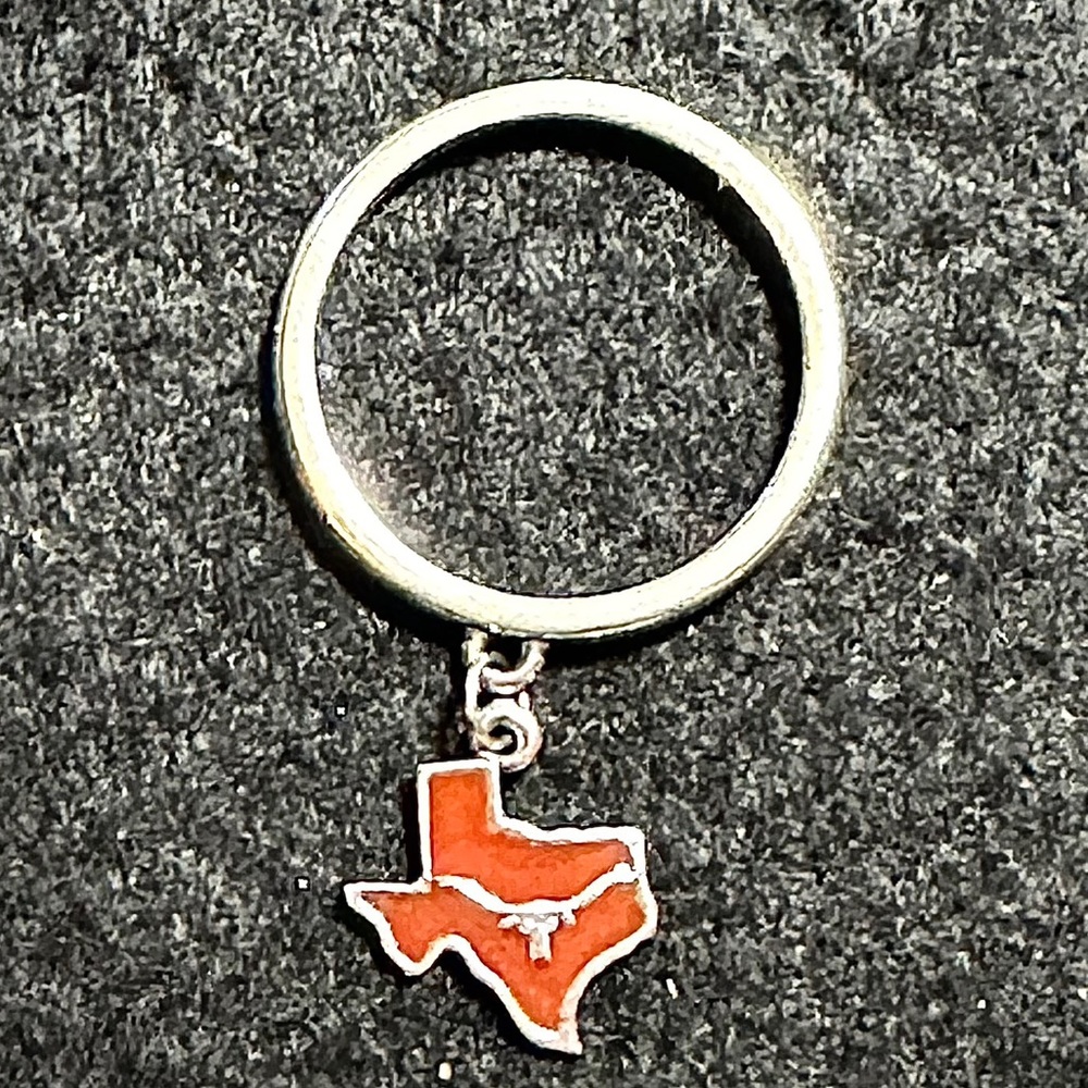 James Avery Longhorn Dangle Ring